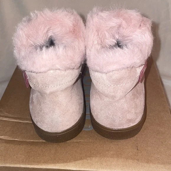 NWT NATURINO DELLEN VL Glittery suede boots in Lilac - Picture 11 of 16